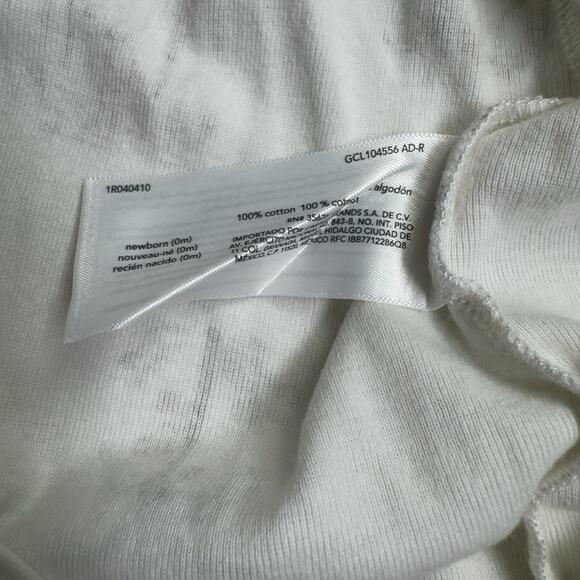 Carter's 2-Way Zipper Sleeper Kangaroo Set of 2 Cream, Beige Size Newborn - Picture 4 of 7